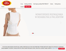 Tablet Screenshot of pani-teresa.com.pl